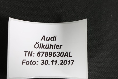 Diesel Ölkühler Kühler oil cooler 059117021R Audi A4 8K A6 A7 4G A8 4H 3.0TDI  - Afbeelding 5 van 5