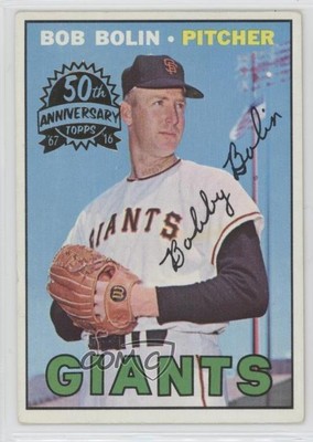 2016 Topps Heritage 1967 Topps Buybacks Bob Bolin #252 | eBay