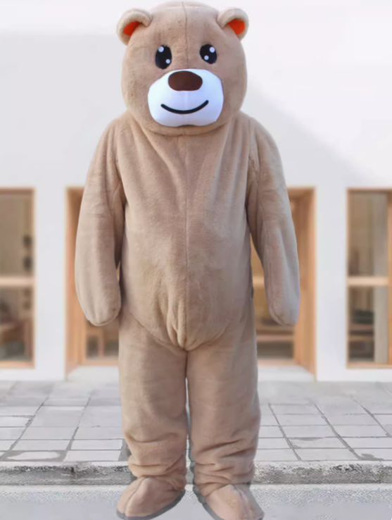 Teddy Bear Mascot Costume Set Role Playing Party Game Costume