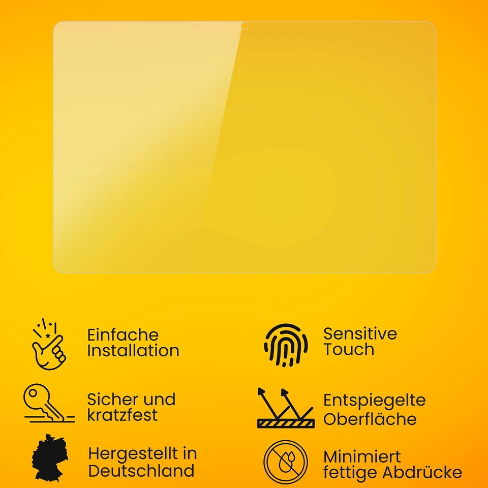 atFoliX 2x Displayfolie für Acer Iconia Tab M10 Schutzfolie matt&stoßfest Folie - Bild 3 von 4