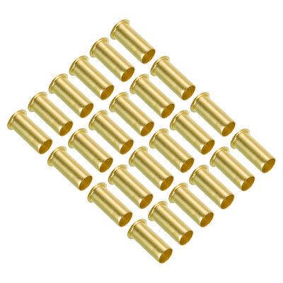 6mm ID 8mm OD Brass Compression Insert 24Pcs Compression Fitting ...