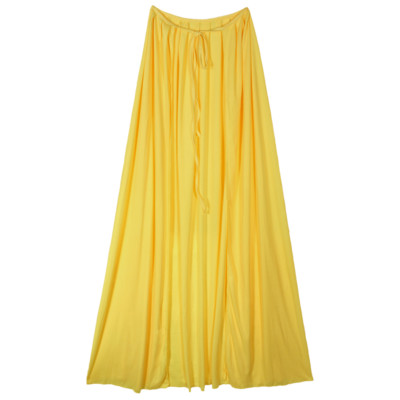48'' Adult Yellow Cape ~ HALLOWEEN SUPERHERO, RENAISSANCE, MEDIEVAL COSTUME CAPE