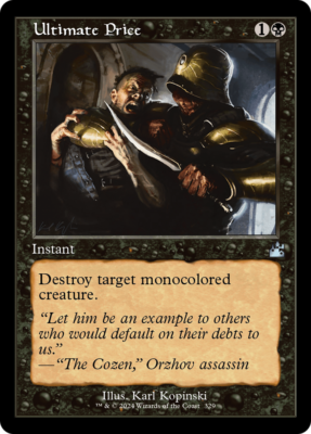 Ultimate Price RETRO FRAME, Ravnica Remastered, MTG NM/M
