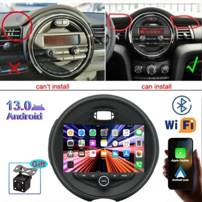 REAKOSOUND 9" Fit Apple Carplay Android 13 For BMW MINI Cooper F54 F55 F56 F60 2015-2018