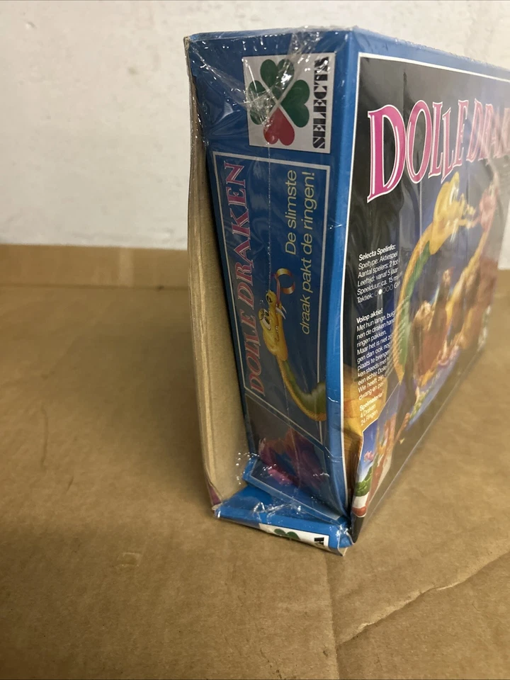 NOS 1991 Selecta Dolle Draken (Crazy Dragons) Kids Game Factory Sealed *RARE* - Image 3 of 4