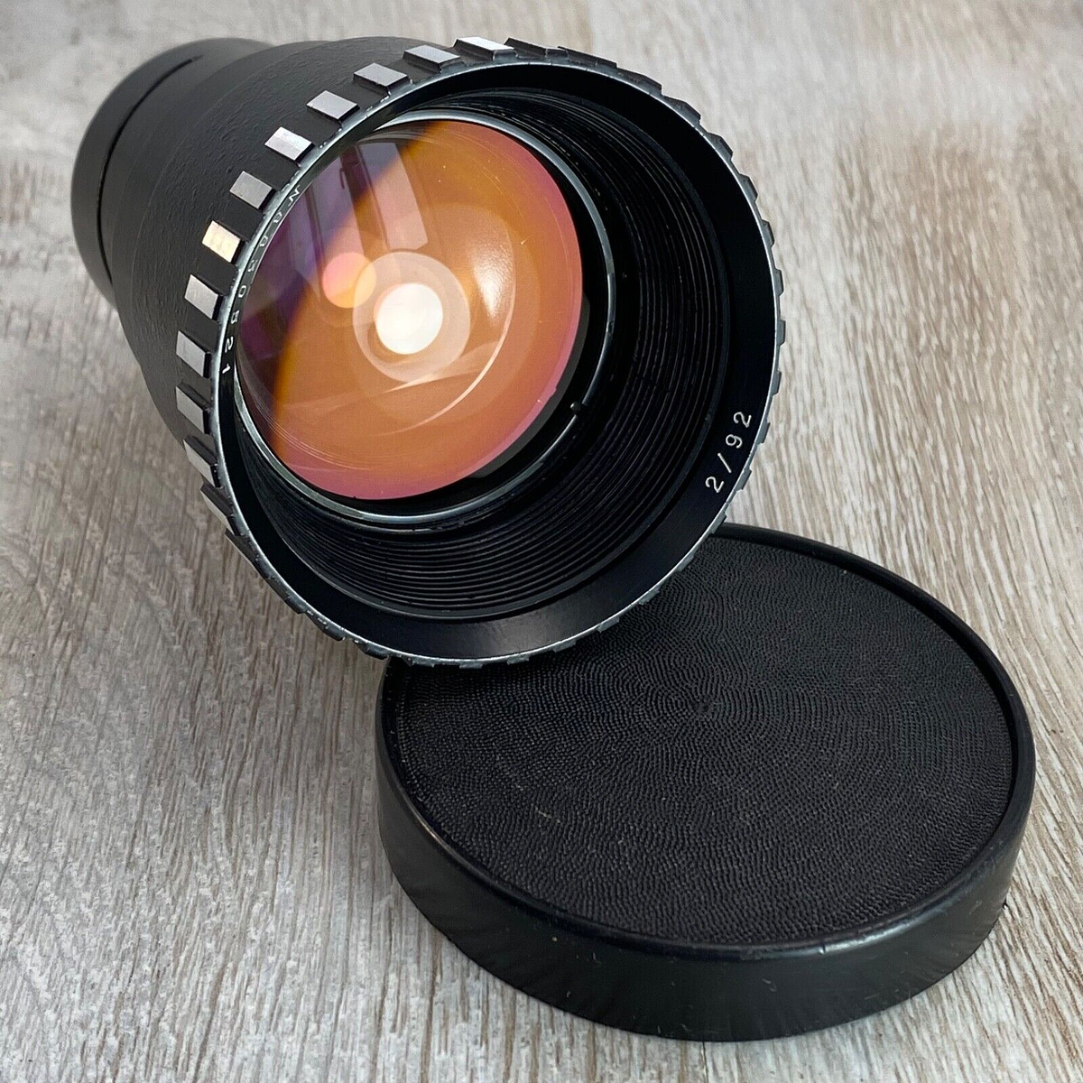 Vintage Lens Zebra F-92 90mm f/2 Portrait Planar USSR Lens