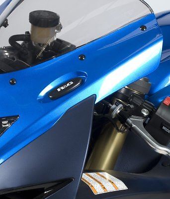 R&G Mirror Blanking Plates Black (Pair) Suzuki GSX-R750 2011 - 2024 - Picture 3 of 4