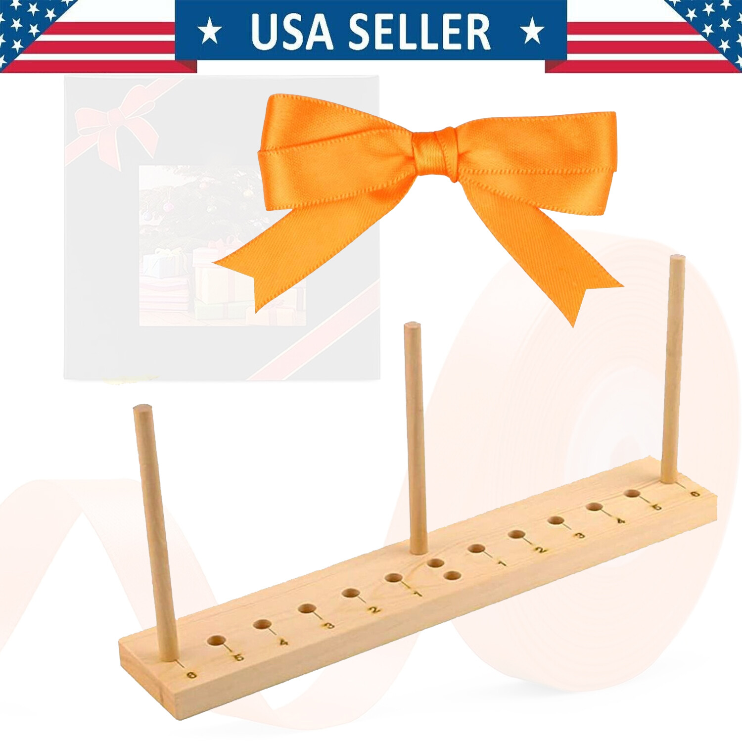 Wreath Wooden Ribbon Bow Maker Tool for Making Bows DIY Crafts Exquisite Gifts eBay