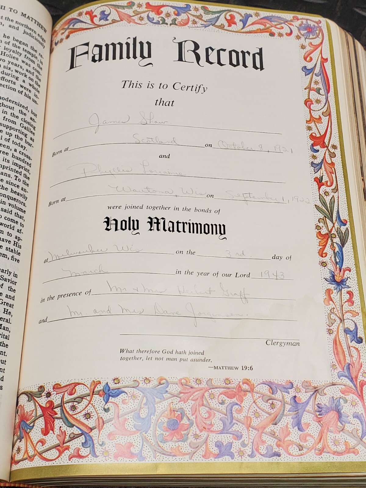 Holy Bible Guiding Light Edition King James Version Good Counsel 1956