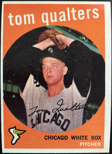 1959 Topps #341  TOM QUALTERS  Chicago White Sox  MLB baseball card  EX+