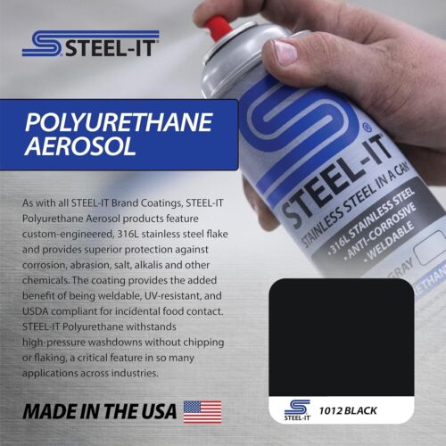 STEEL-IT Stainless Steel Paint Coating Aerosol 12oz (Specify Color + Quantity) - Picture 33 of 43