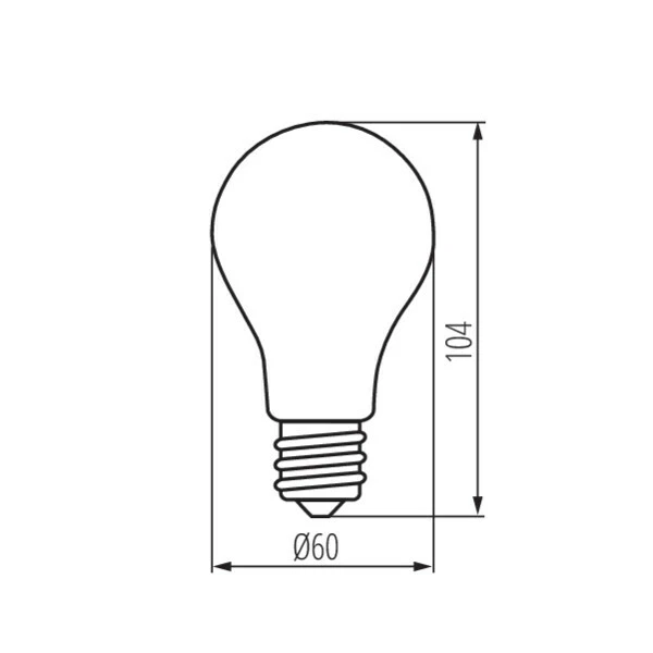 5 x 7W E27 LED Filament XLED A60 STEP CCT Function 3 Click in One Bulb CW/WW/NW - Image 2 of 3