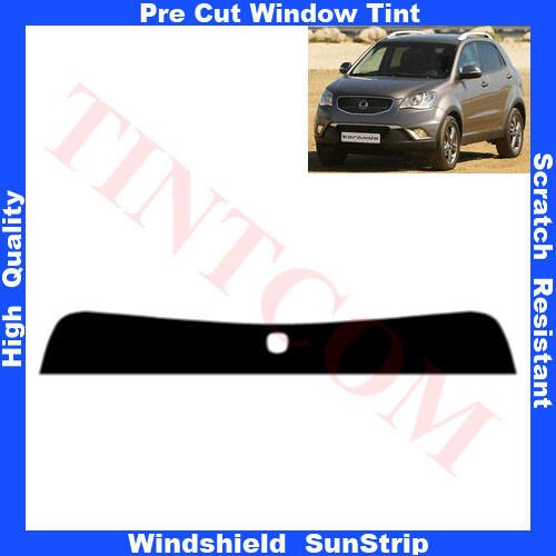 Vorgeschnittene Sonnenleiste für SSangYong Korando 5-türig 2010-2019 jeder Schatten - Bild 1 von 4
