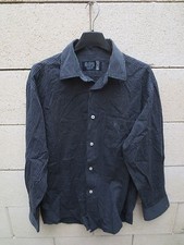 Chemise Homme Serge Blanco Bleu Marine - Taille 2XL (XXL) - Tour De Poitrine 120 Cm - Coton - Excellent état Occasion