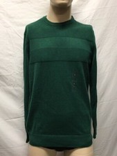 Men's NWT Club Room Cotton Solid Crewneck Textured Knit Sweater