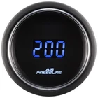 52mm Digital Air Pressure Gauge 200 PSI Blue & Red LED Air Ride Suspension