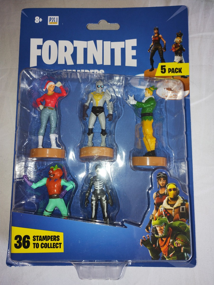 LOT 6 Packs De Figurines Fortnite Stampers PMI - Figurines à Collectionner - Neuves Sous Blister