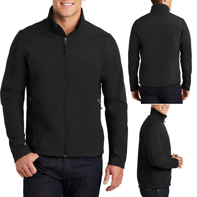 Mens TALL Soft Shell Jacket Water & Wind Resistant LT XLT 2XLT 3XLT 4XLT NEW!