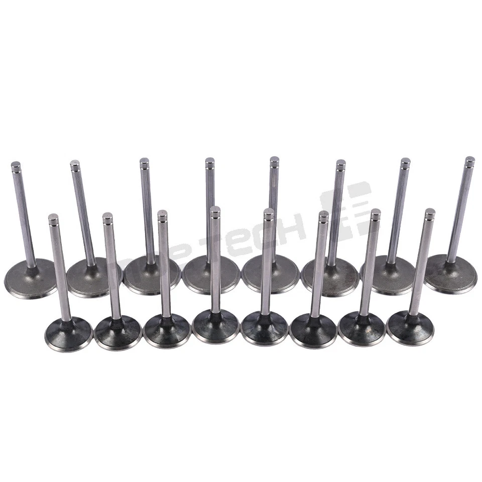 Intake & Exhaust Valve Fit 2004-2014 Chevrolet GMC Hummer Isuzu 4.8 5.3 6.0 - Изображение 2 из 4