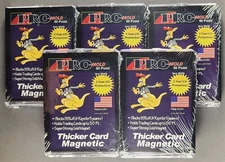 5x Pro Mold MH50 Original 50pt Magnetic Card Holder One Touch  -Made in USA!