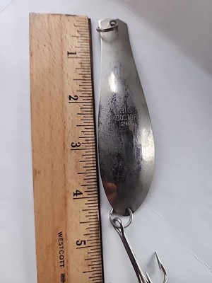 Super Vieille Cuillère De Pêche Big Doctor #285, Leurre Vintage Et Rare Pour Le Muskie