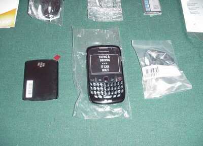BlackBerry Curve 8520 - 256 MB - Black (Unlocked) for sale online