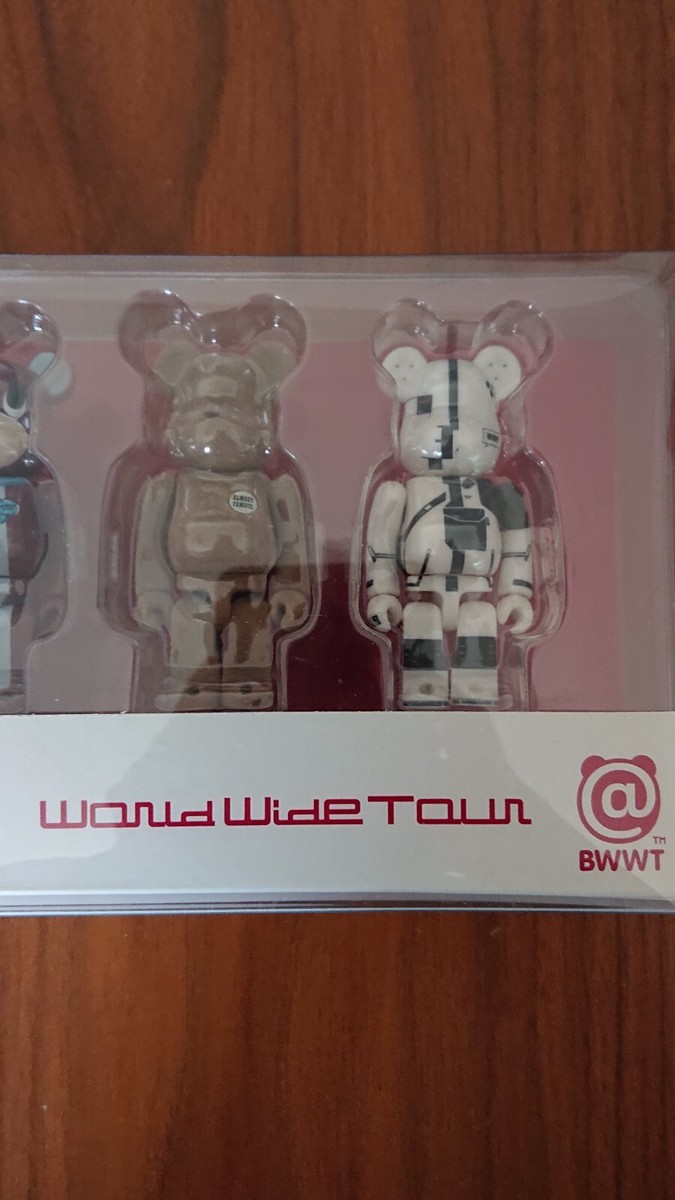 Bearbrick World Wide Tour NYC New York BWWT 5pc SET 100% Be@rbrick MEDICOM  TOY