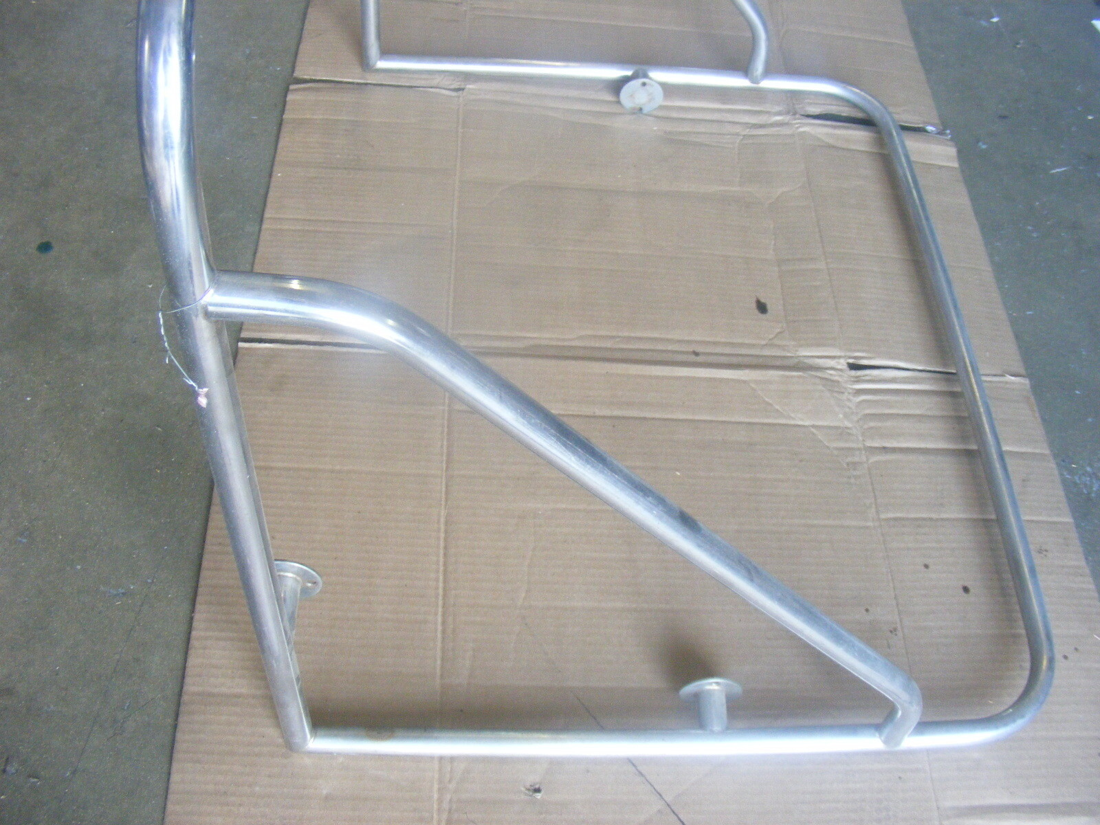 SS Boat Grab Rail Center Console Top Mount Metallic Bar 33