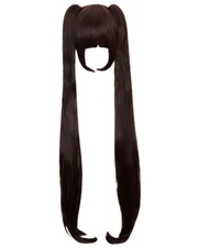 Nekopara Chocola Cosplay Double Tail Straight Cosplay Party wig