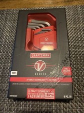 CRAFTSMAN V-SERIES Hex Key Allen Set, MM, 9 Piece (CMHT26139V)