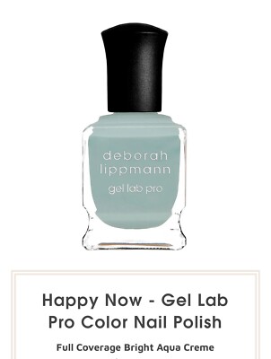 NEW Deborah Lippmann Nail Polish Gel Lab Pro NO LAMPS healthy lasting Polish