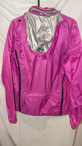 Atlantis Paradise Island Nylon Packable Jacket Size Small Pink - Picture 3 of 3