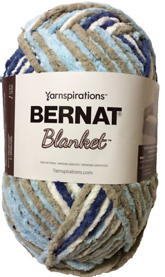 Bernat Blanket  Yarn 10.5oz Skein  Cloudy Sky 