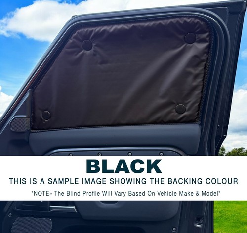 Thermal Blinds For Mercedes Vito Long Wheelbase (2014-Now) 3rd Gen DARKS - Picture 6 of 19
