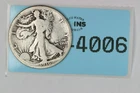 1916-S KEY DATE 50C WALKING LIBERTY SILVER HALF DOLLAR RAW-4006