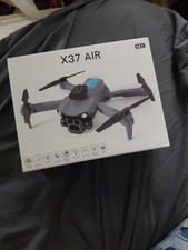 X37 AIR Foldable RC Quadcopter Drones, Black, Electric,  200