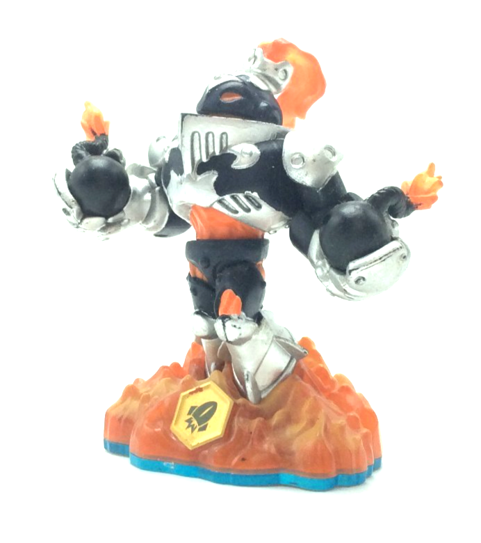 2013 Activision Skylanders Swap Force DARK BLAST ZONE Figure Model