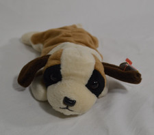 TY Original Beanie Baby BERNIE The St. Bernard dog plush 8 1996 T21