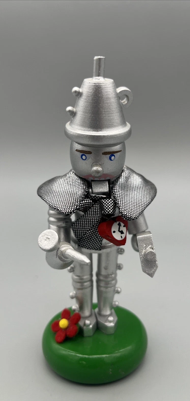 STEINBACH Tin Man Wizard of Oz Wooden Nutcracker 5” Miniature Germany Oil Can