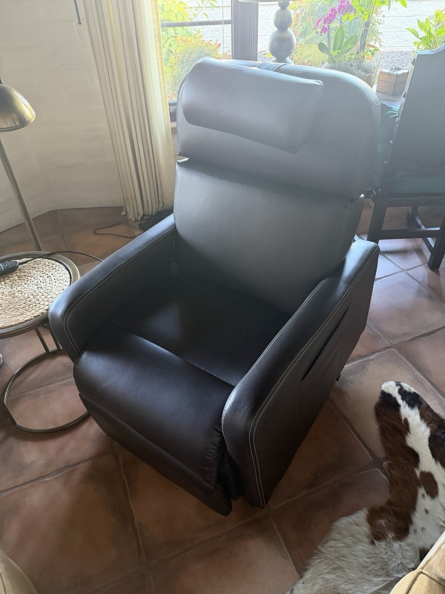 Human Touch Laevo Zero Gravity Lift Chair Recliner, Brown Faux