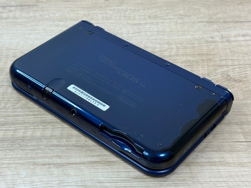 RANK B+ Nintendo New 3DS XL Metallic Blue Console Tested Japan ver W6430 - Picture 24 of 24