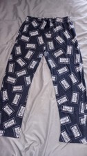 Men s The Office Dunder Mifflin Sleep Pant size L,color Blue RN 115665