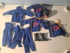 GI Joe Cobra Commander & Infantry Clothing Lot For 12" Figures Head & Boots