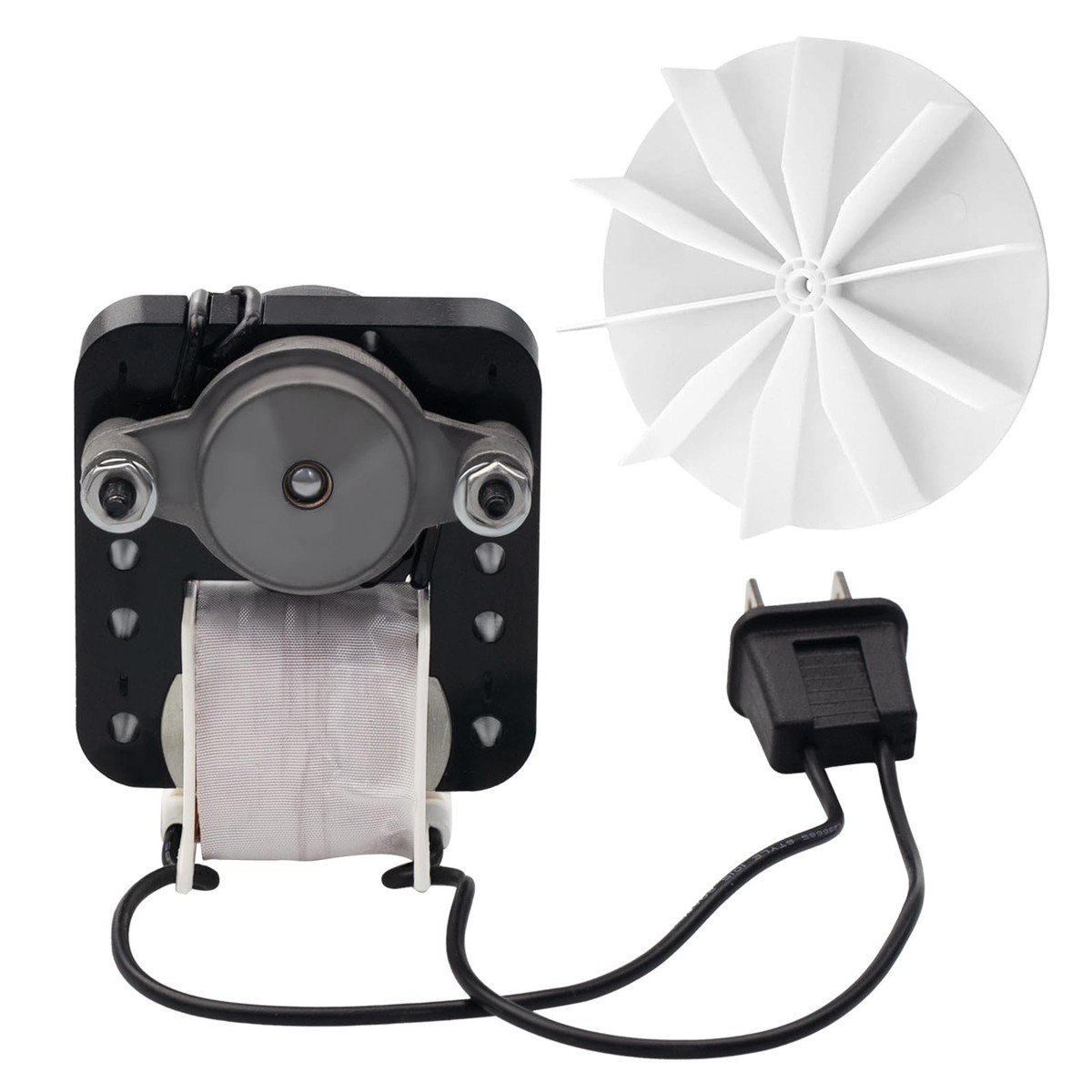 DLONY Vent Fan Motor Replacement Kit – Electric Exhaust Ventilator Motor With Fan Blade, 4.5-Inch Diameter