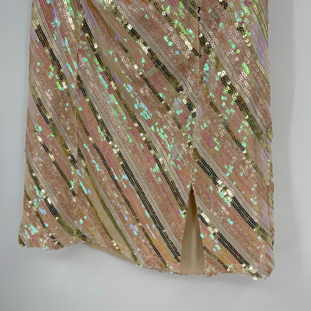 cicely mini dress in sequin multi Superdown Cicely Mini Dress