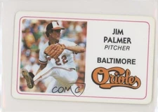 1981 Perma-Graphics/Topps Credit Cards Jim Palmer #028 HOF