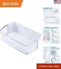 14.76-Inch Right-Side Refrigerator Door Bin - Perfect for L-G & Ken-more Models