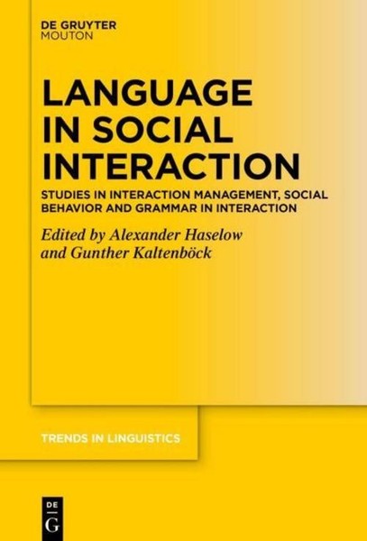 Language In Social Interaction Gunther KaltenböCk-image