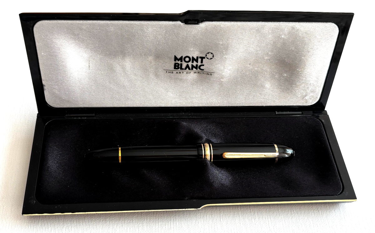 MONTBLANC Meisterstück №.149 万年筆 18C 750 Vintage Montblanc Meisterstuck 149 F 18k 750 Gold Nib Fountain Pen
