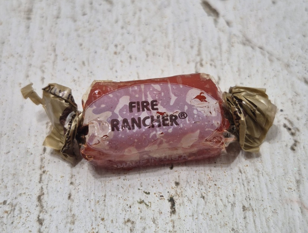 RARE Vintage Jolly Rancher Fire Rancher Candy Unopened Single Piece 1970s